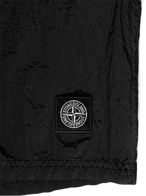 Costume da bagno media lunghezza regular con tasche STONE ISLAND | 15B100009S0043V0029